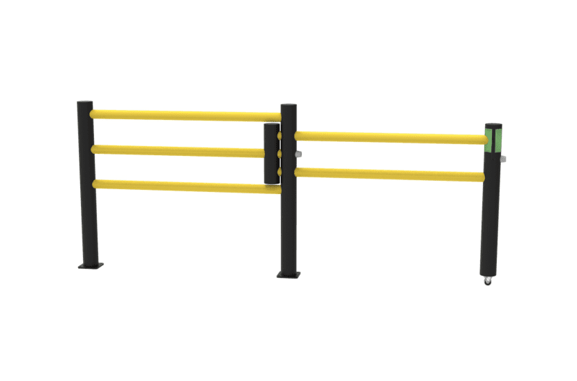 Slide gate Oscar flexible safety barrier