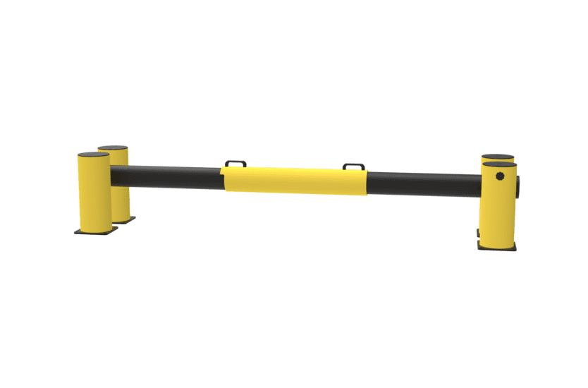 Dock gate November flexible safety barrier