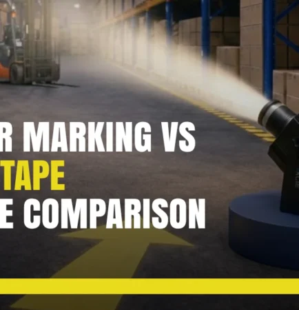 LED Floor Marking vs Paint vs Tape: A Complete Comparison