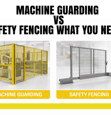 Machine Guarding vs Safety Fencing