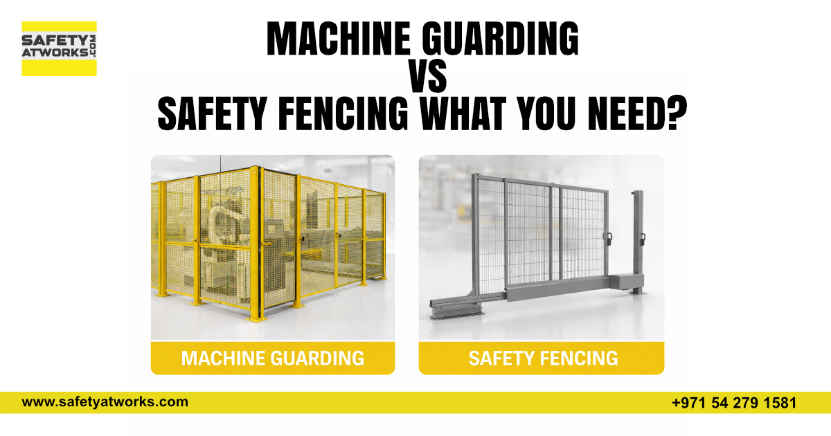 Machine Guarding vs Safety Fencing